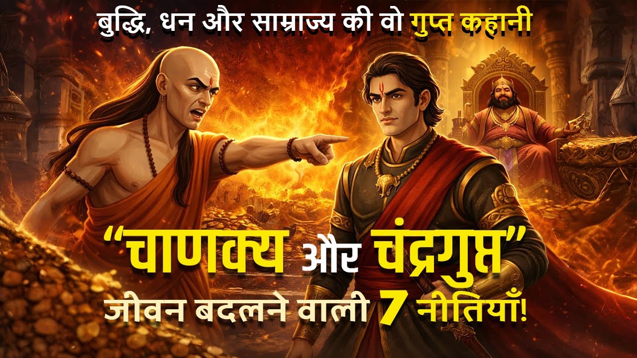 चाणक्य और चंद्रगुप्त की 7 गुप्त नीतियाँ | जो आपकी ज़िंदगी बदल देंगी!