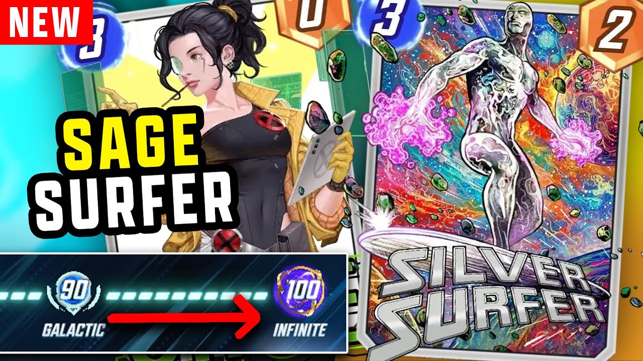 Surfer Gives BIG Stats! -  Marvel Snap Gameplay