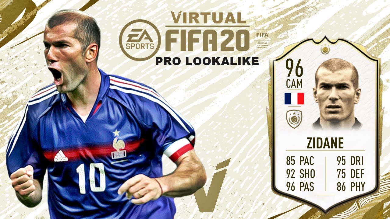 FIFA 20 | Zidane | VIRTUAL PRO LOOKALIKE