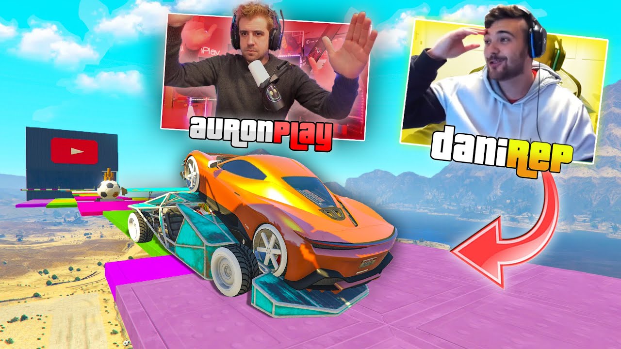 CARA A CARA BRUTAL CON AURONPLAY Y AMIGOS! LOCURA TOTAL!! - GTA V ONLINE