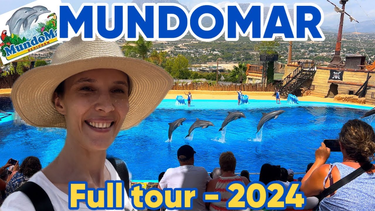 Парк развлечений MUNDOMAR 2024 - Бенидорм 🐬ПОЛНОЕ ВИДЕО
