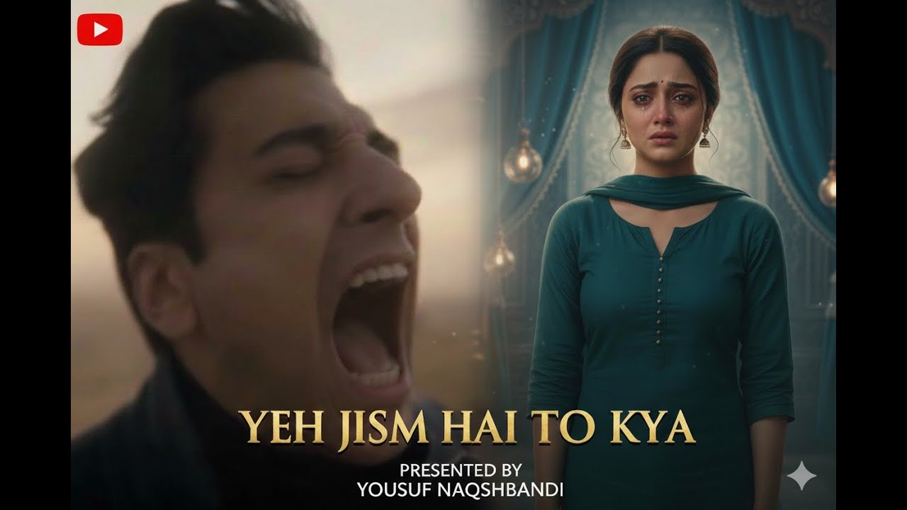Ye Jism Hai to kya | Cover ft. Yousuf Naqshbandi | Official Music Video | Ali Azmat | Sad Heartbreak