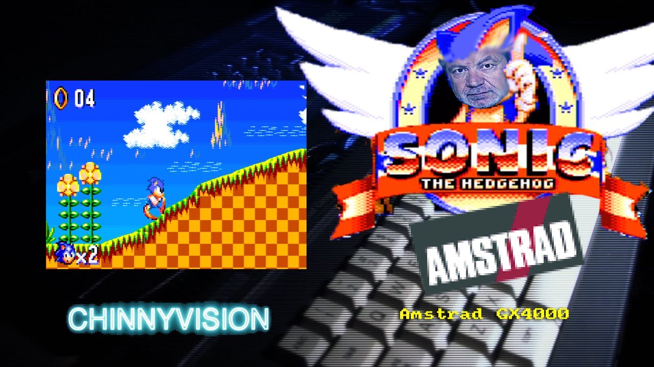 ChinnyVision - Ep 570 - Sonic The Hedgehog - Amstrad GX4000