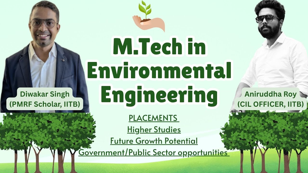 Environmental Engineering M.Tech : Future Scope : GATE Environmental Science #yt @Aniruddha Sir : The Civil Guruji