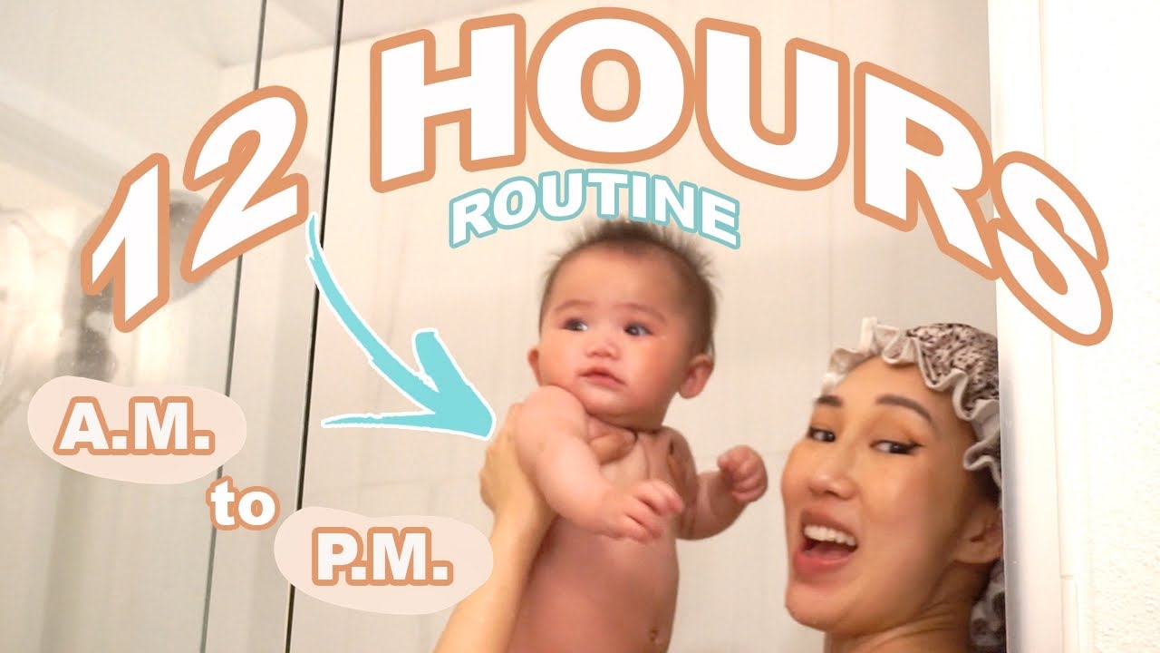 *РЕАЛЬНЫЙ* день из жизни с 7-МЕСЯЧНЫМ РЕБЕНКОМ 👶🏻 ✨