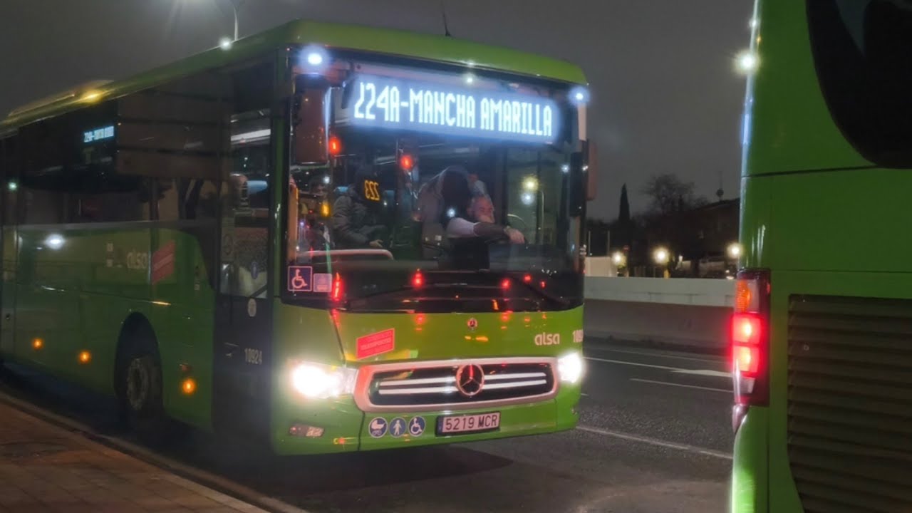 Autobuses Interurbanos por Canillejas (Febrero 2025)