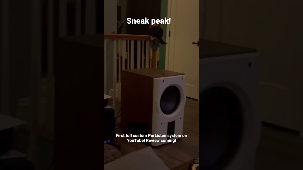 The First Full Custom PerListen S-Series System on YouTube! #perlisten #hifi #hometheater #movies