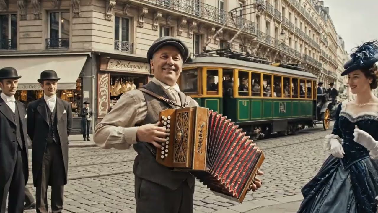 Paris Streets in 1900 – From Grainy B&W to Color