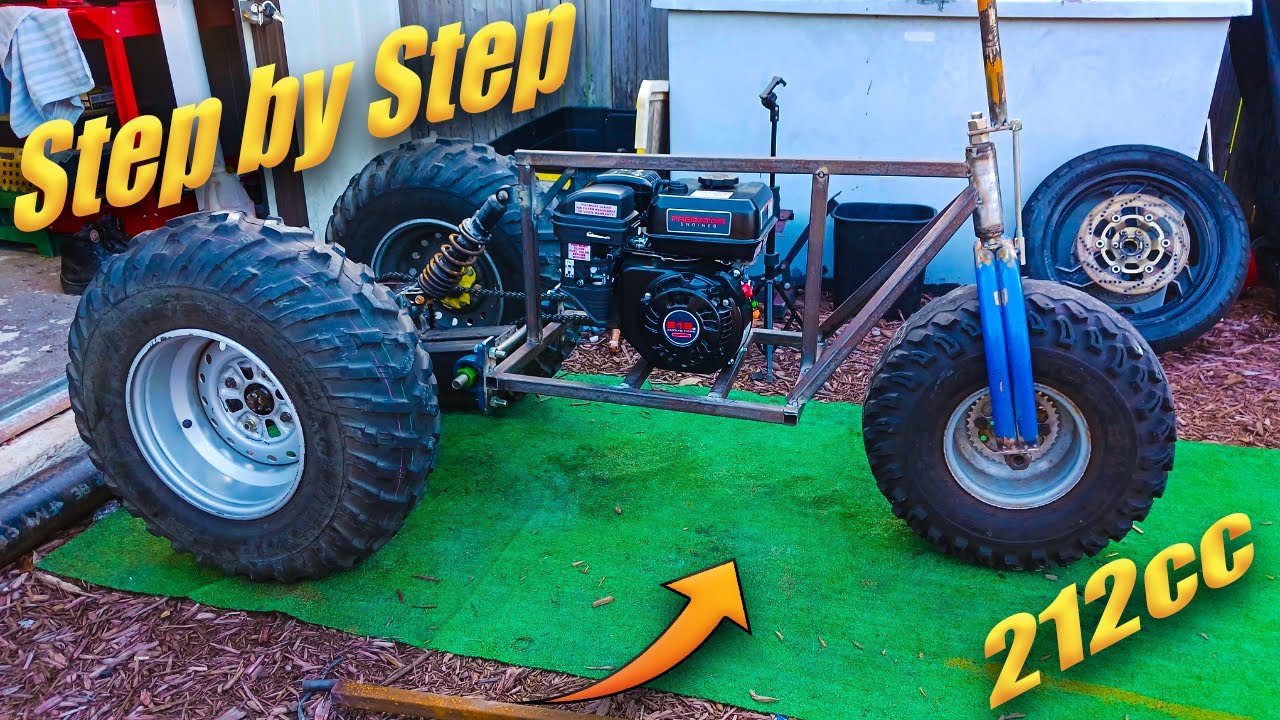 Step by Step HOW to make a mini TRIKE frame CUSTOM  Build Step by Step