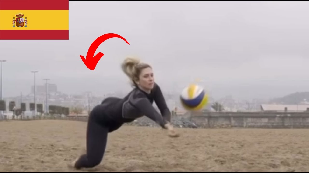 Тренировка по пляжному волейболу Нереа Руис 🏐🔥
