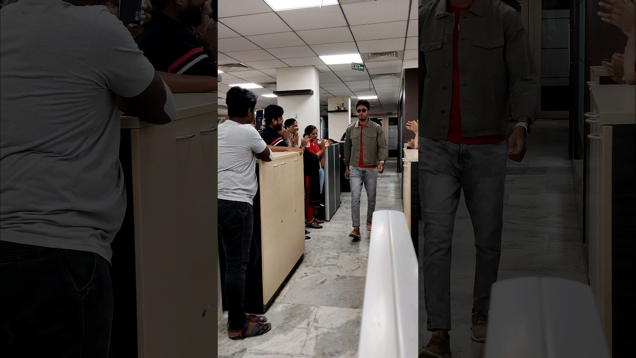 office Ramp walk #fashion #fashionshow #office #pondicherry #trendingshorts #fitness #clothing