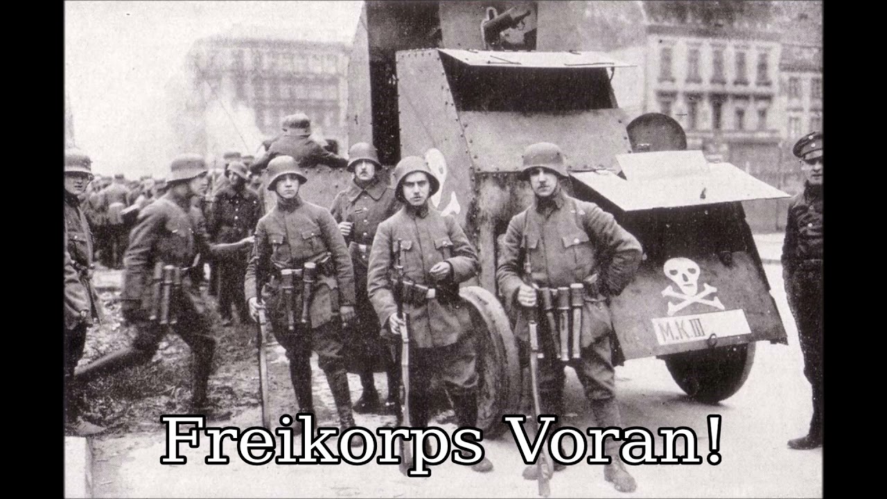 Freikorps Voran! (Long Version) - German Post WW1 Volunteer Army Song