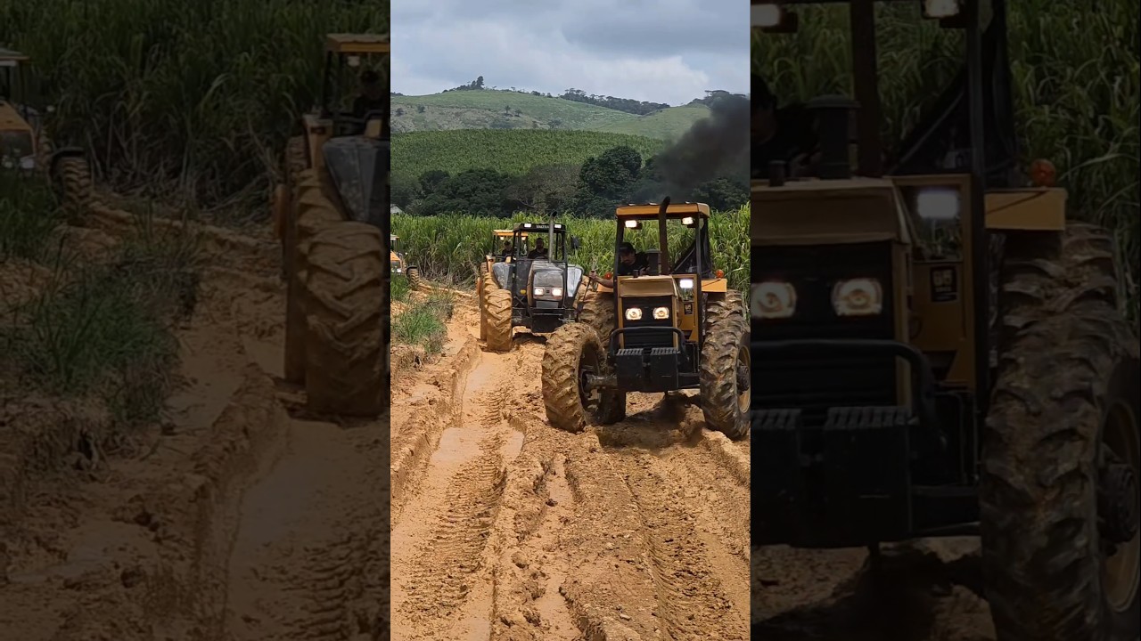 Valmet 128 Na Barro  No Pernambuco