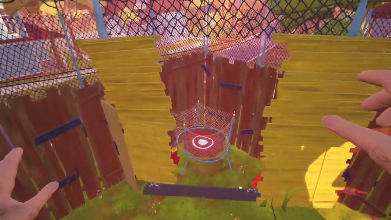 Hello Neighbor Act 2_Trampoline