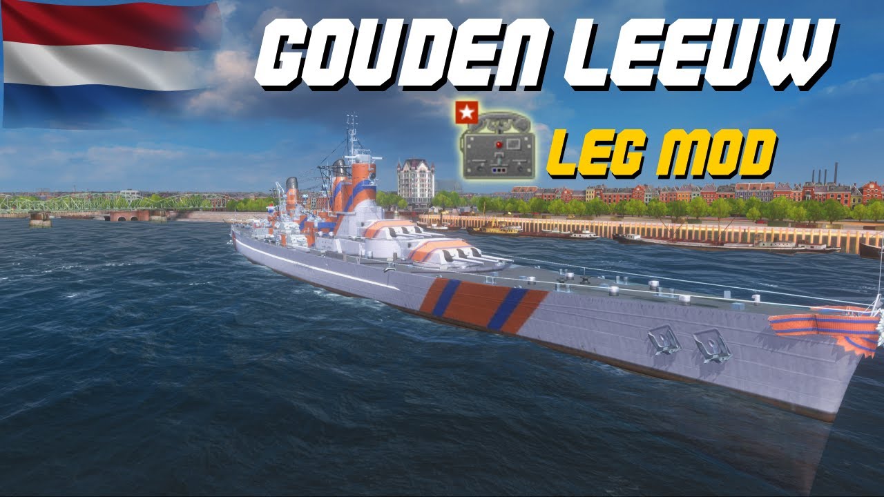 Gouden Leeuw Ship-To-Shore Radio - Legendary Module Review Wows Blitz