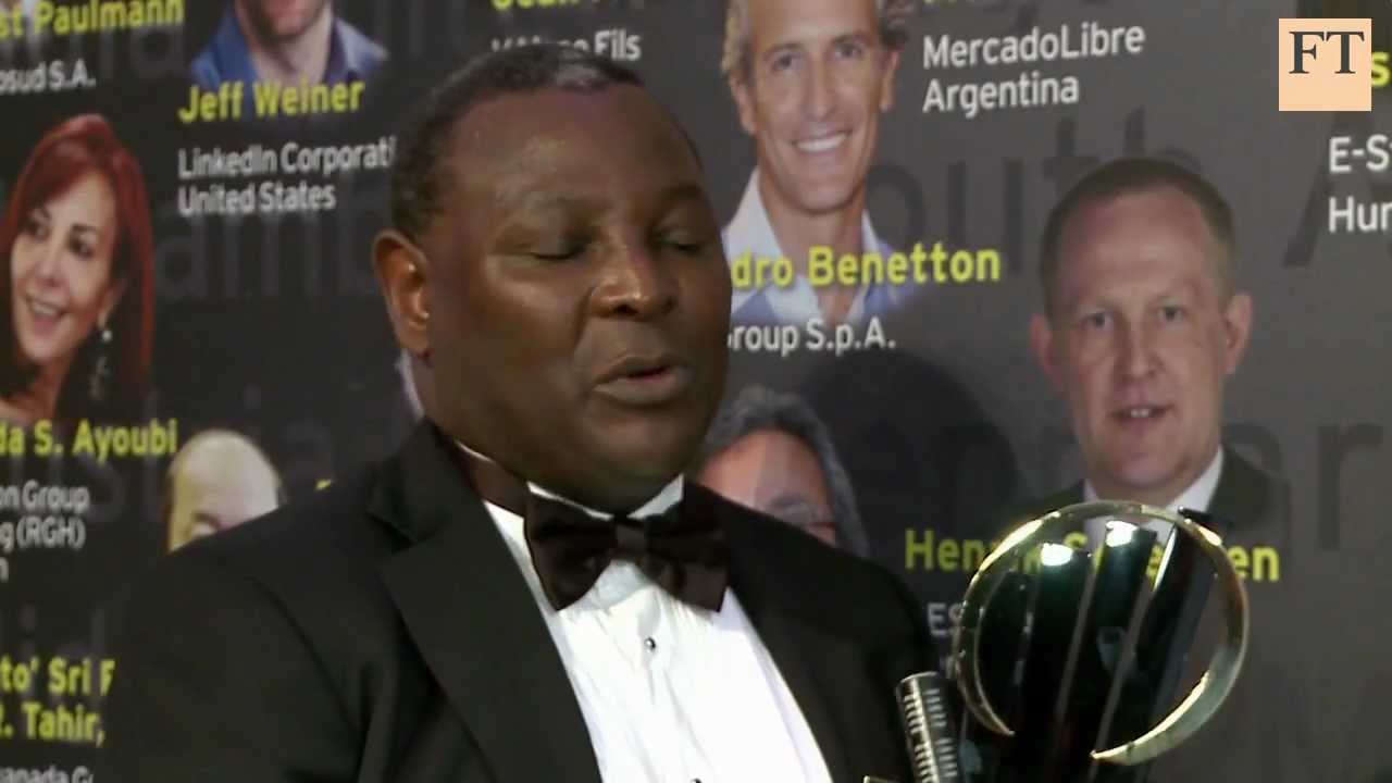 James Mwangi: world entrepreneur of the year