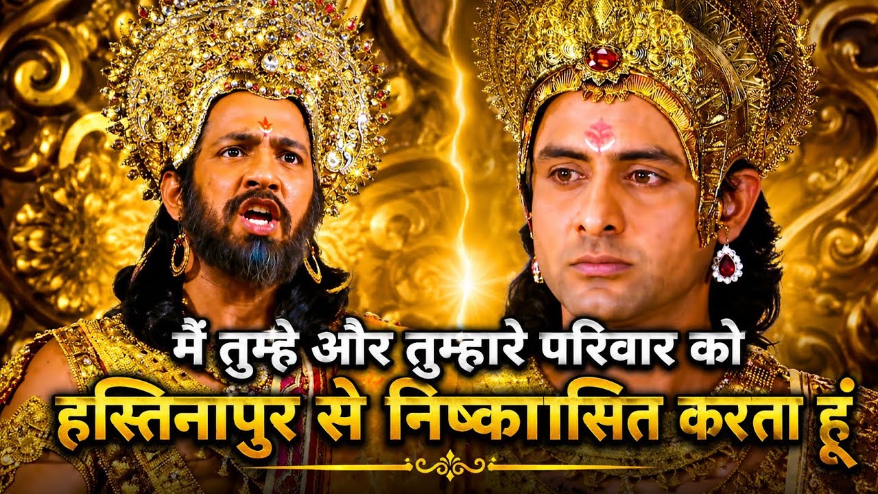 महाराज धृतराष्ट्र का पांडवों के साथ अन्याय || Mahabharat