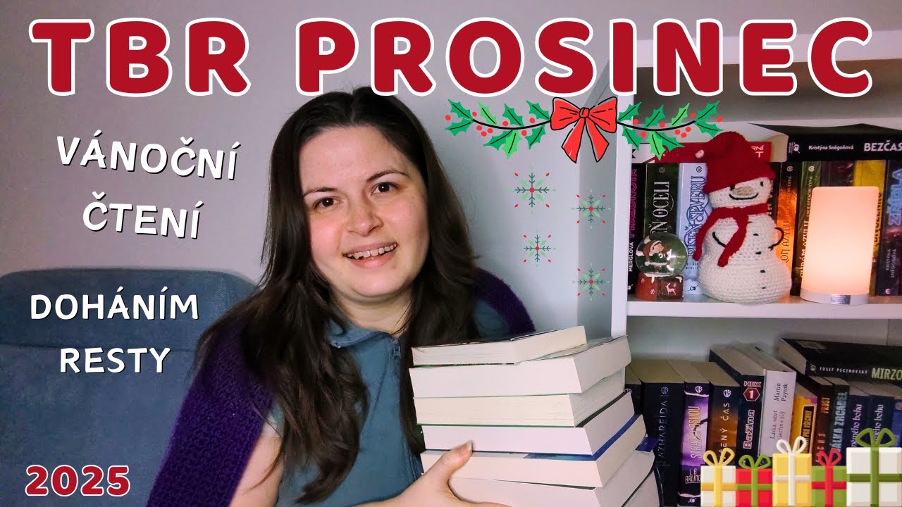 Knihy, které se chystám číst do konce roku 🎄TBR PROSINEC 2025