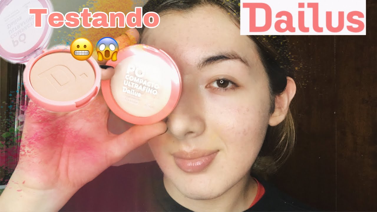 TESTANDO O PÓ COMPACTO ULTRAFINO DA DAILUS😱