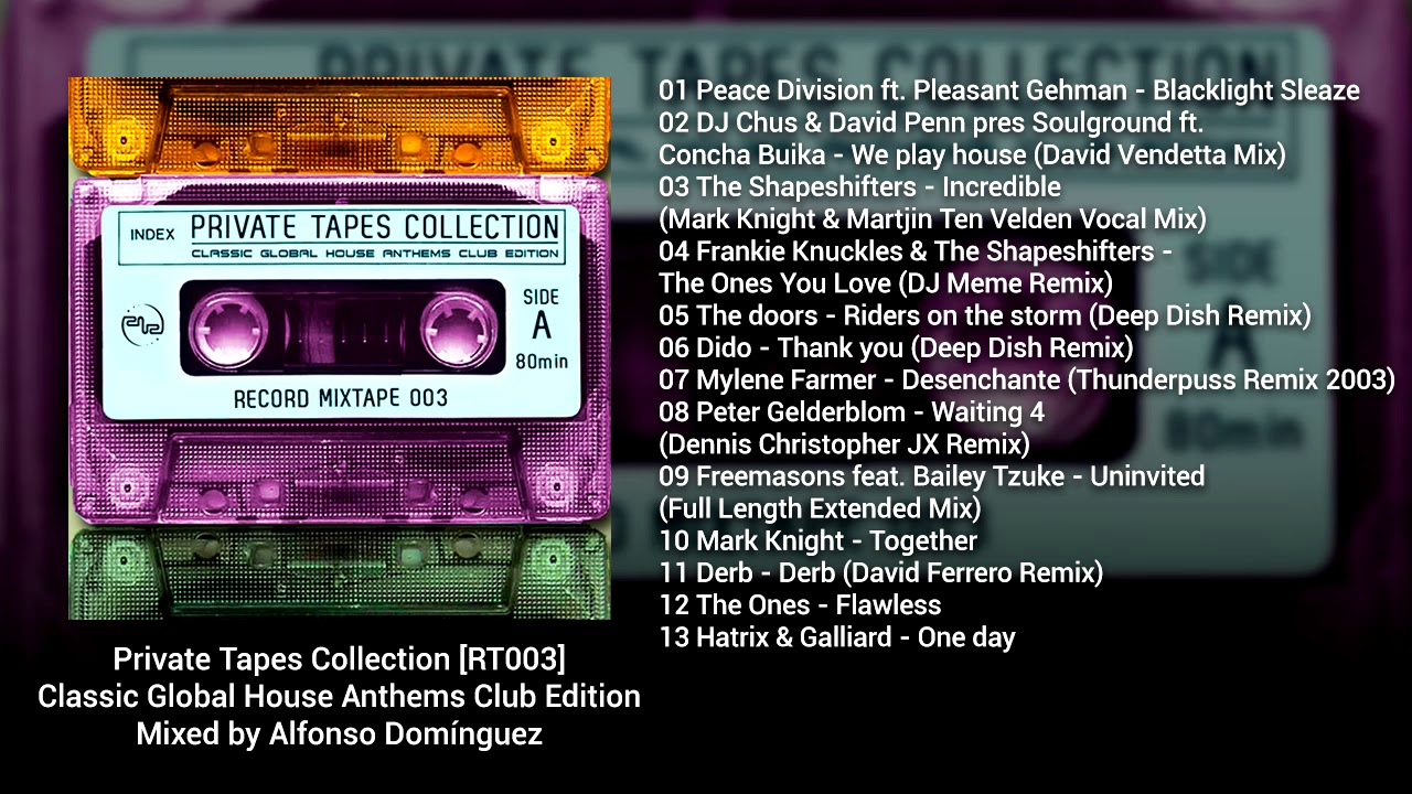 Private Tapes Collection [RT003] - Classic Global House Anthems Club Edition