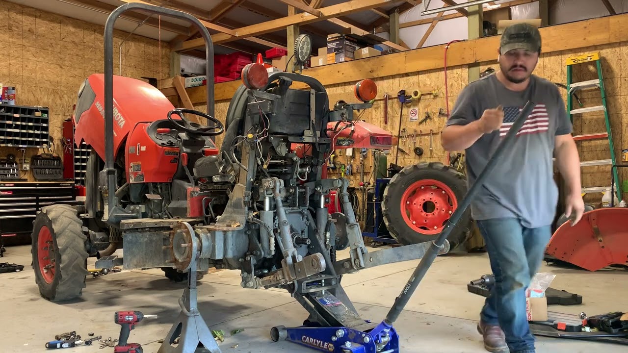 Cómo desarmar un tractor para cambiar los frenos