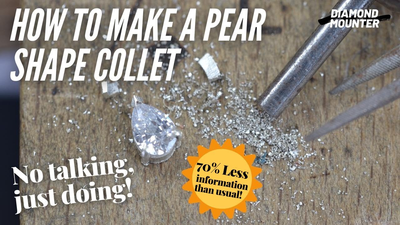 How to Make a Pear Shape Collet