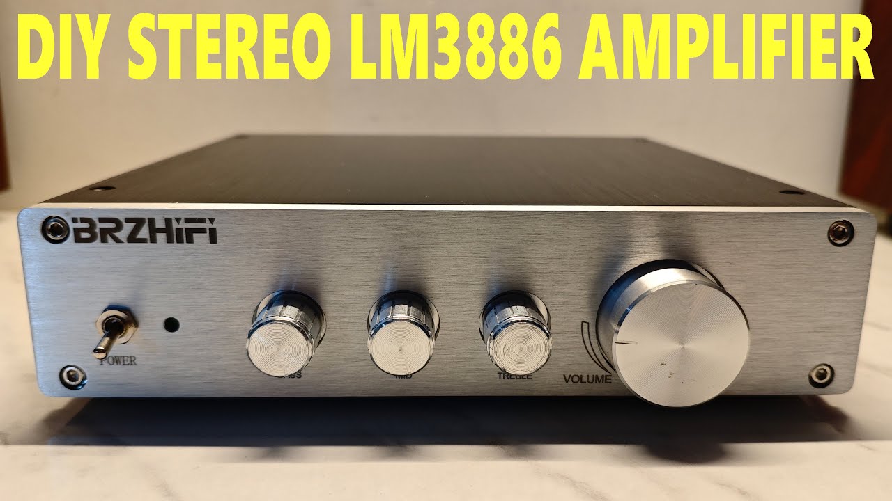 DIY Stereo LM3886 Hi Fi Amplifier for Home, घर के लिए खुद से बनाइये शानदार Hi-Fi  एम्पलीफायर