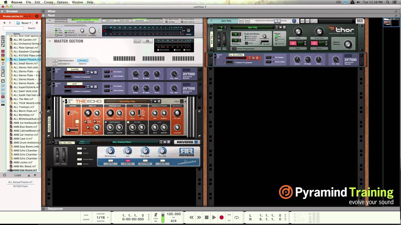 Propellerhead Reason Tutorials | What's New in Reason 8 | Part I | Pyramind