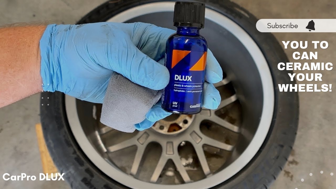 How to: CarPro DLUX Ceramic Wheel Coating on BMW E46 M3