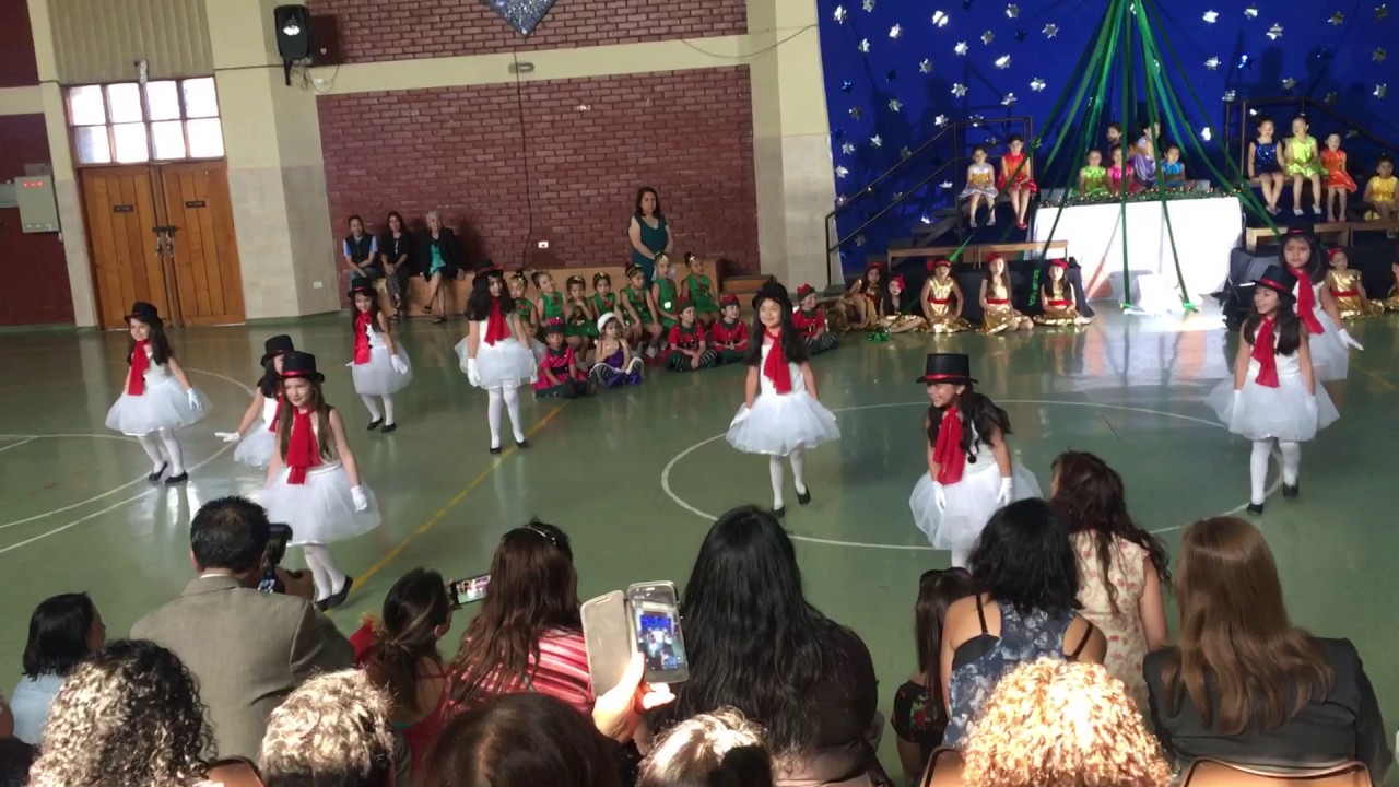 Baile Muñeco de Nieve - Kinder A Colegio Maria Inmaculada 16.Dic.2016