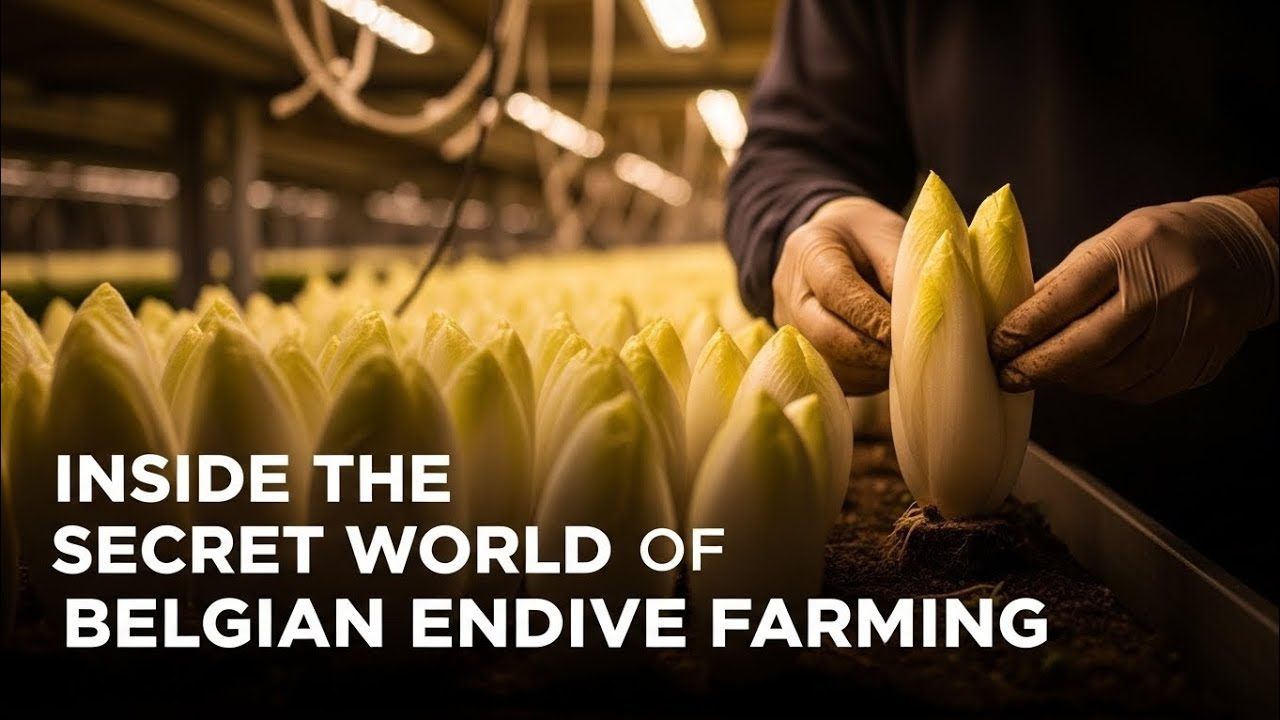 Inside the Secret World of Belgian Endive Farming
