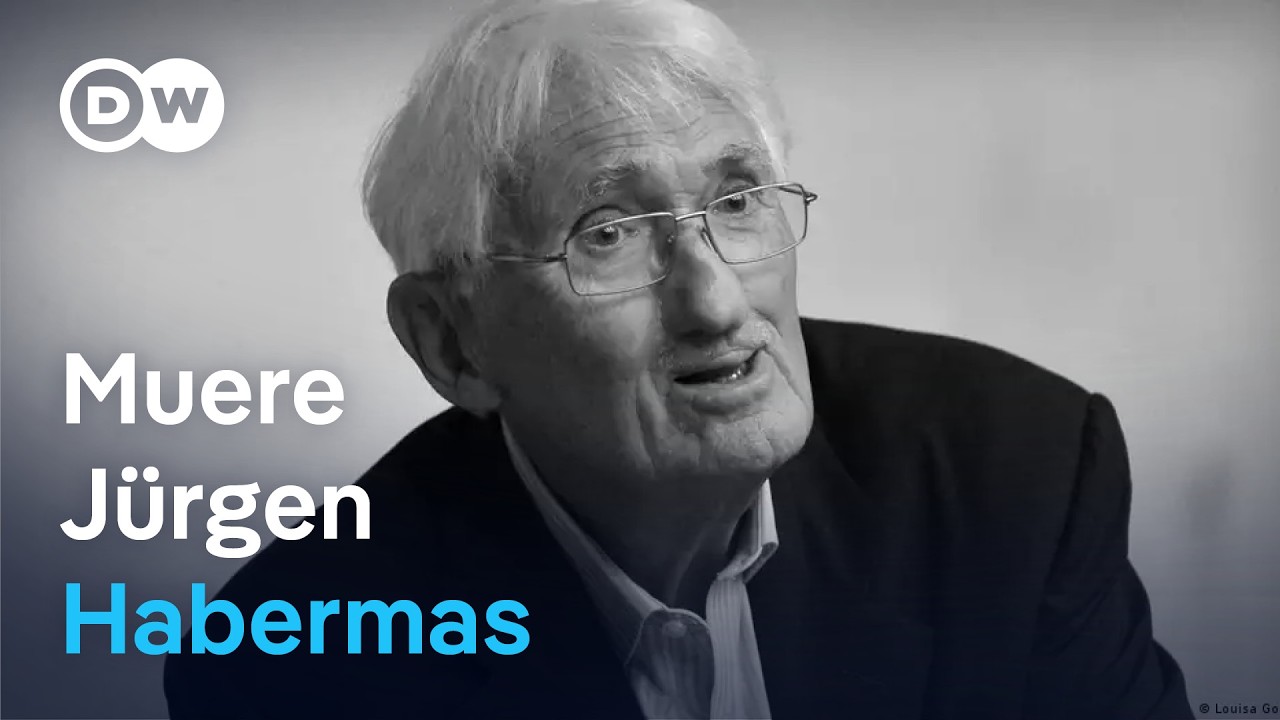 Filósofo alemán Jürgen Habermas muere a los 96 años