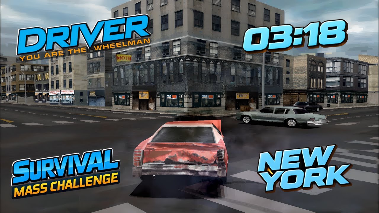 Driver 1 - [PS1] - Survival Mass Challenge - New York - 03:18 -