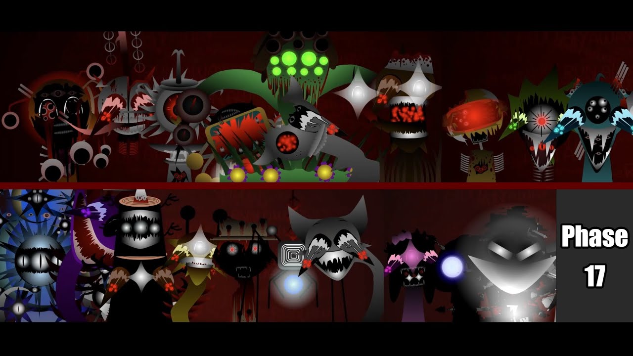 Sprunki phase 17 - with All Characters