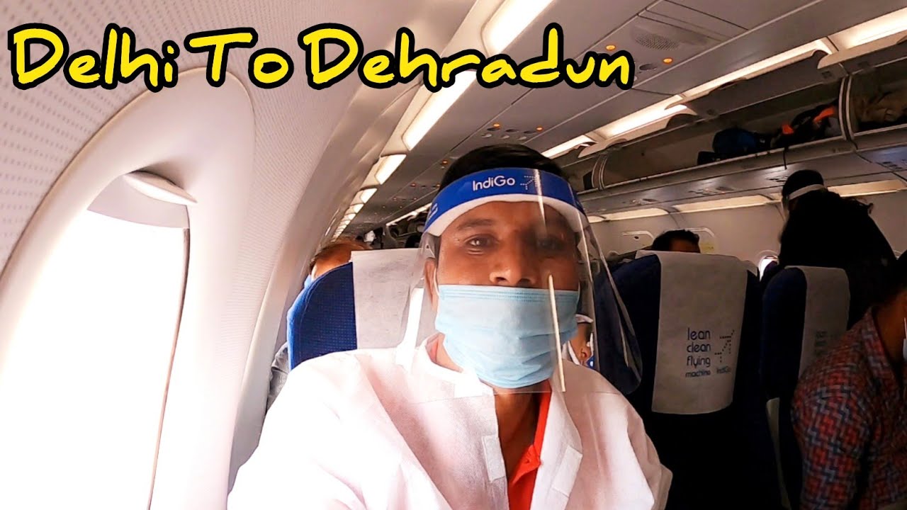 Amazing Flight Journey Delhi To Dehradun | #AfterLockdown