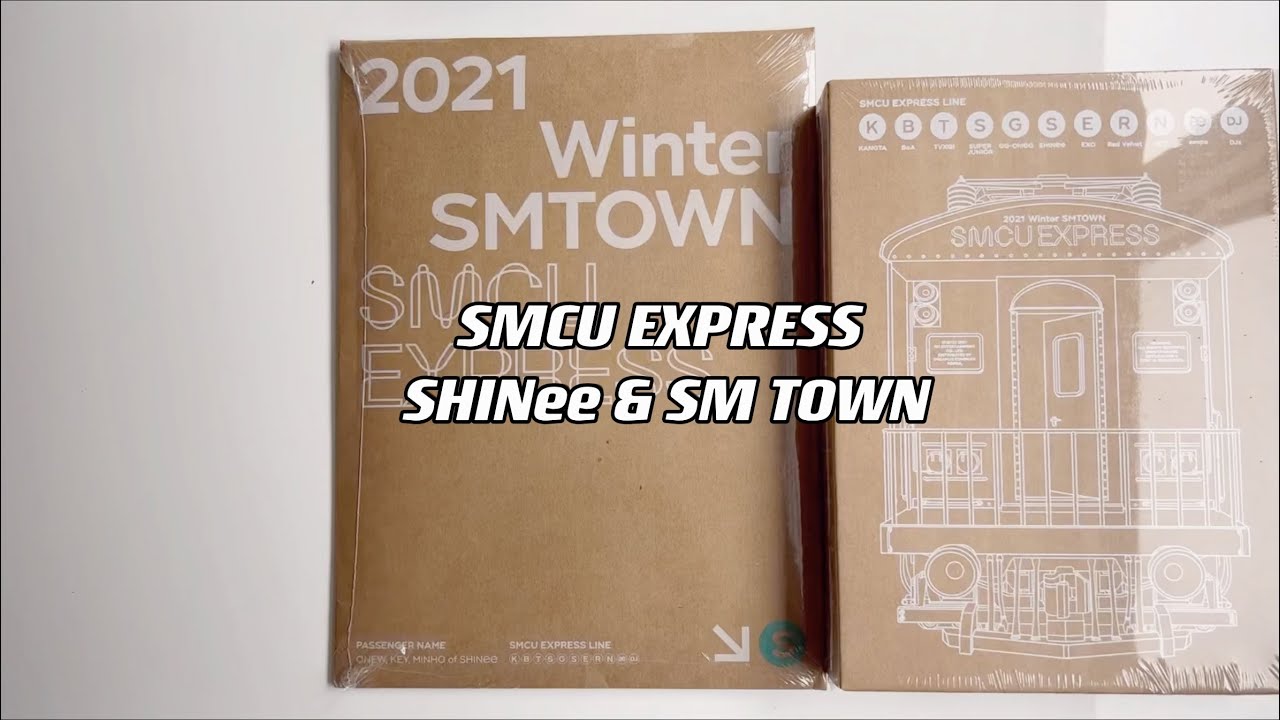 Unboxing 2021 Winter SMTOWN : SMCU EXPRESS (SHINee and SM TOWN)
