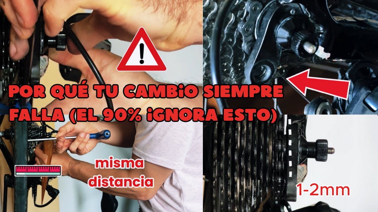 Por qué tu Cambio trasero SIEMPRE Falla (el 90% ignora esto) 🚴