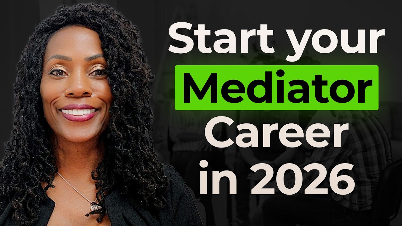 How to Start Your Mediation Career In 2026