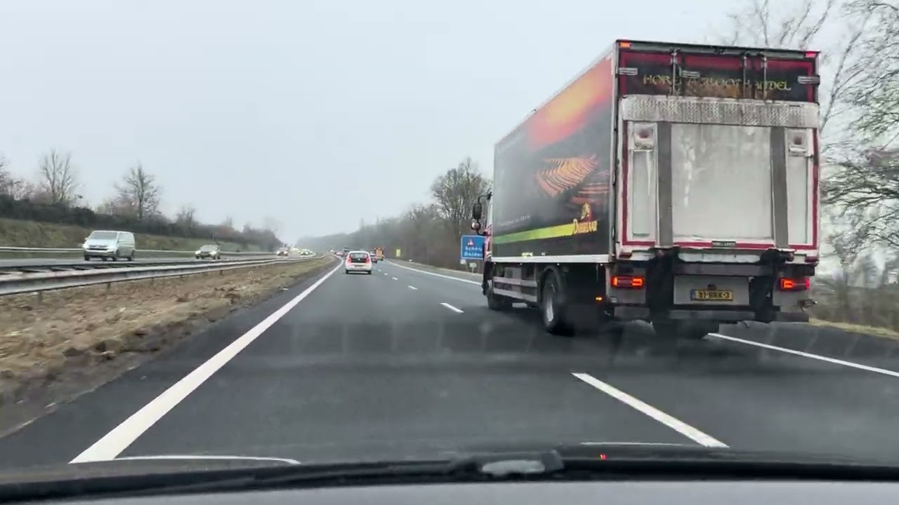 Driving over the best infrastructure of the world!