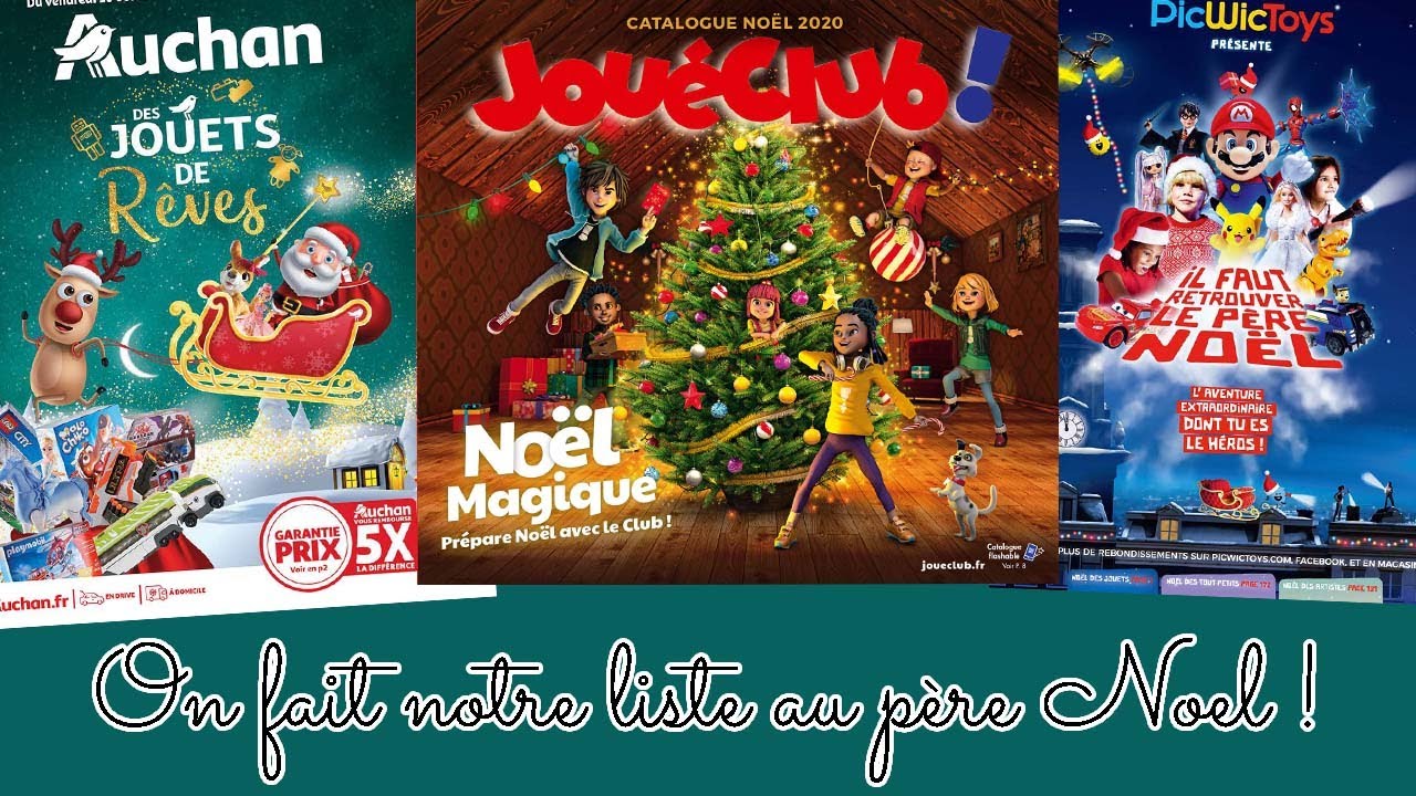 On fait notre liste au p&egrave;re No&euml;l dans des catalogues de jouets !