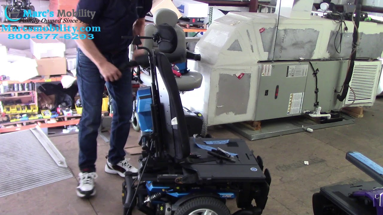 How to Switch Joystick Controls on a Quantum Edge 3 with Swing Away - Marc's Mobility