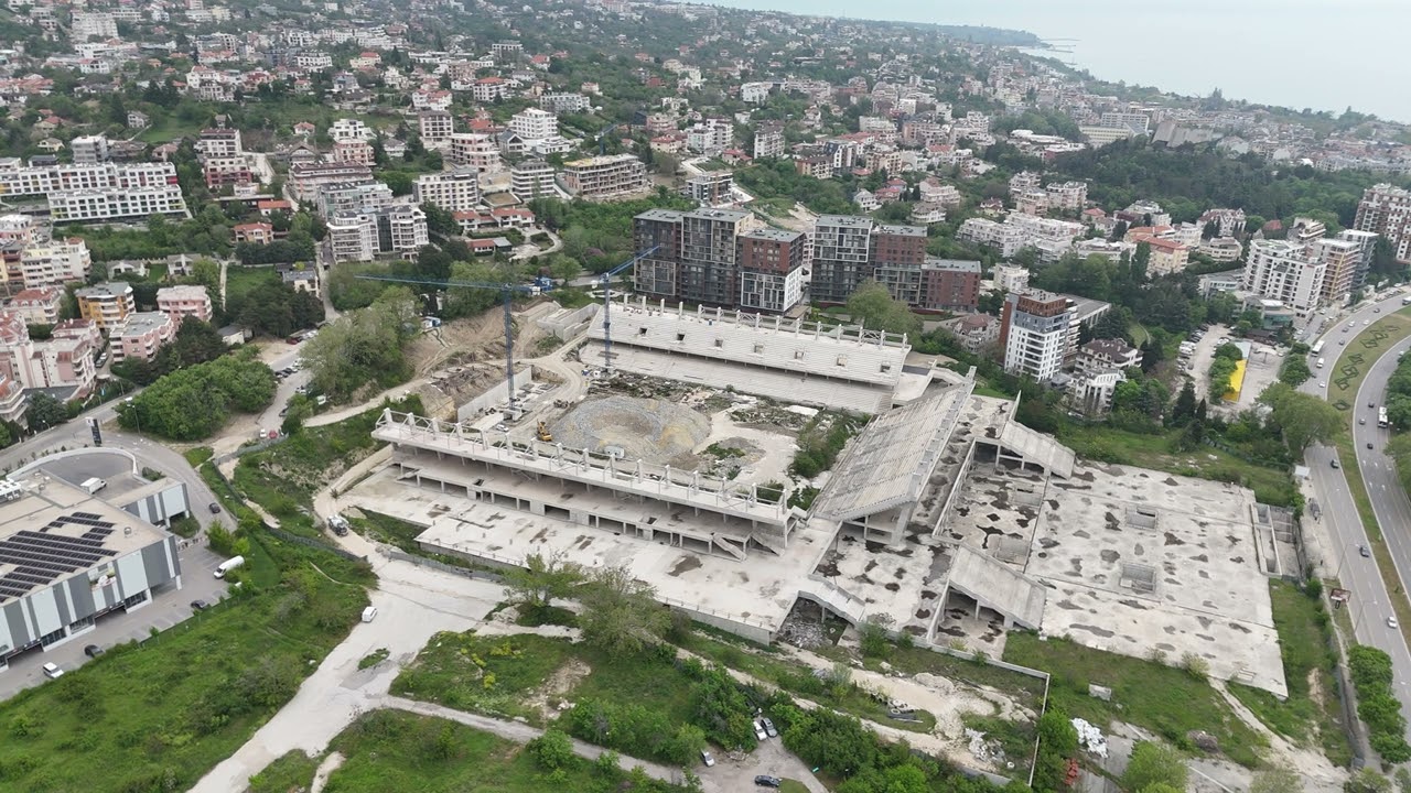 Стадион Варна, България, май 2025