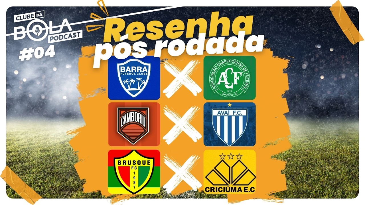 #04 - BARRA ATROPELA A CHAPE NA FINAL, AVAÍ ELIMINADO DE NOVO E FIGUEIRA RESPIRA 'POR APARELHOS'