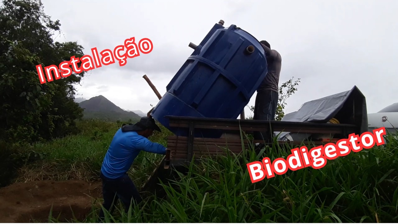 Como instalar fossa biodigestora na construção sítio.