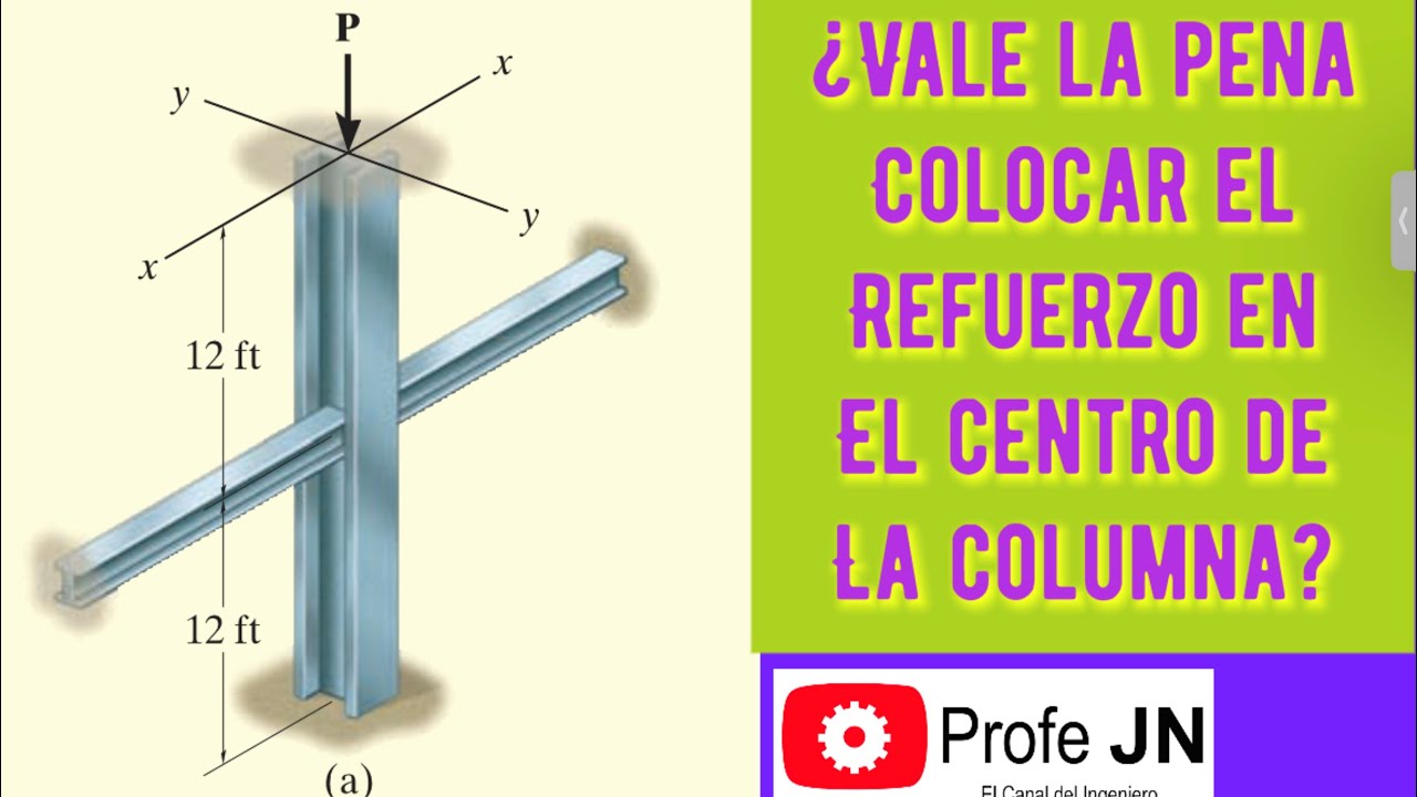 COLUMNAS ARTICULADAS || ANÁLISIS DE COMO SE DEBE ANCLAR UNA COLUMNA DE PERFIL ESTRUCTURAL (VÍDEO 8)