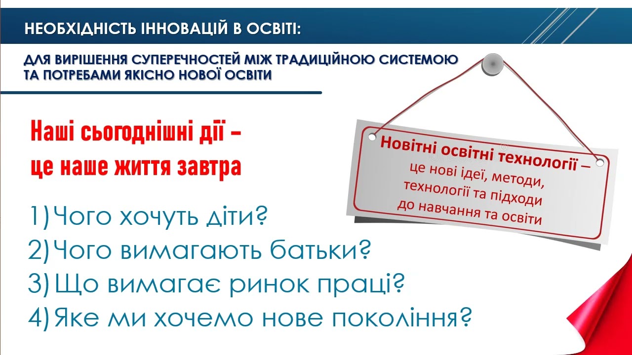 Сучасні методики викладання на уроках трудового навчання, технологій
