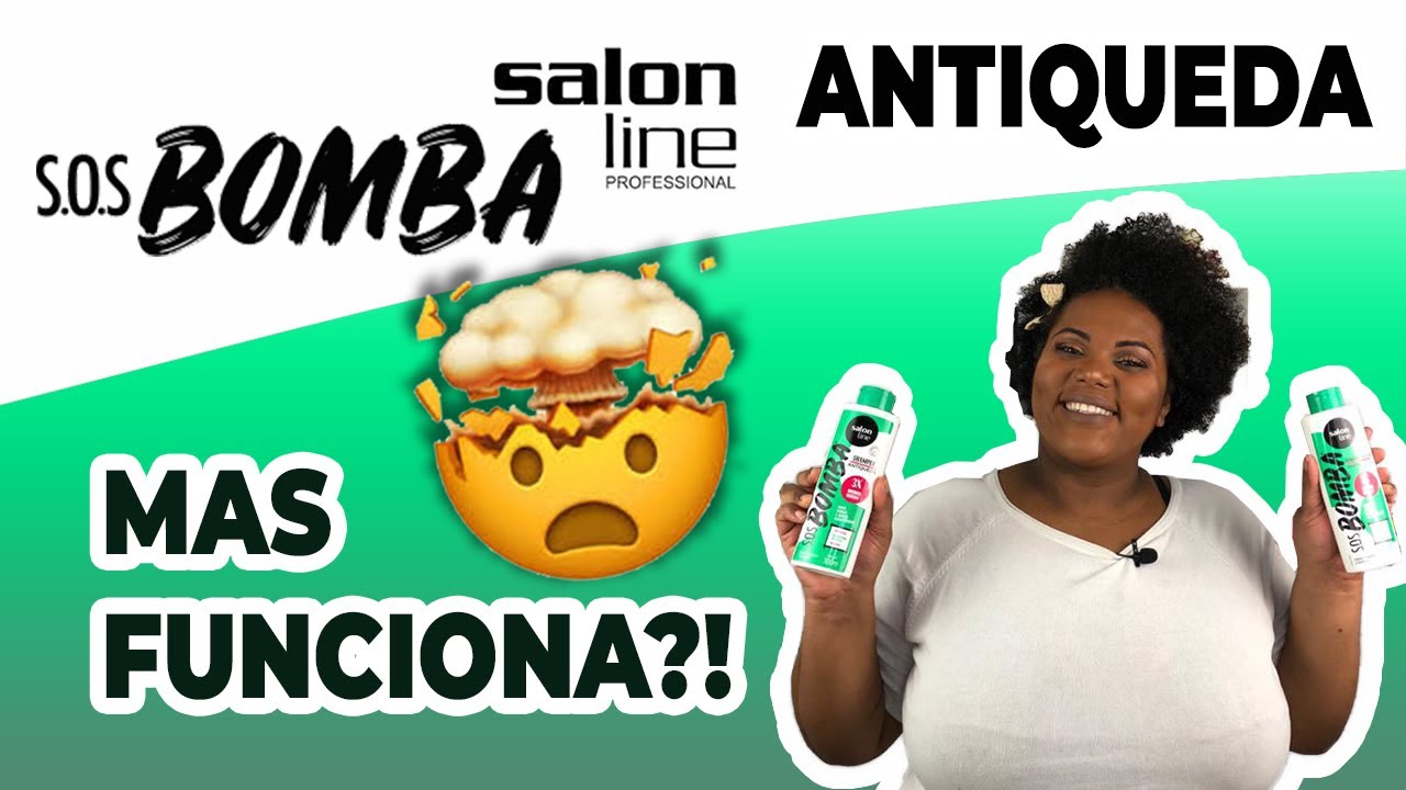 💚 DICA PARA CABELO COM QUEDA  [SALON LINE SOS BOMBA ANTIQUEDA] 💚