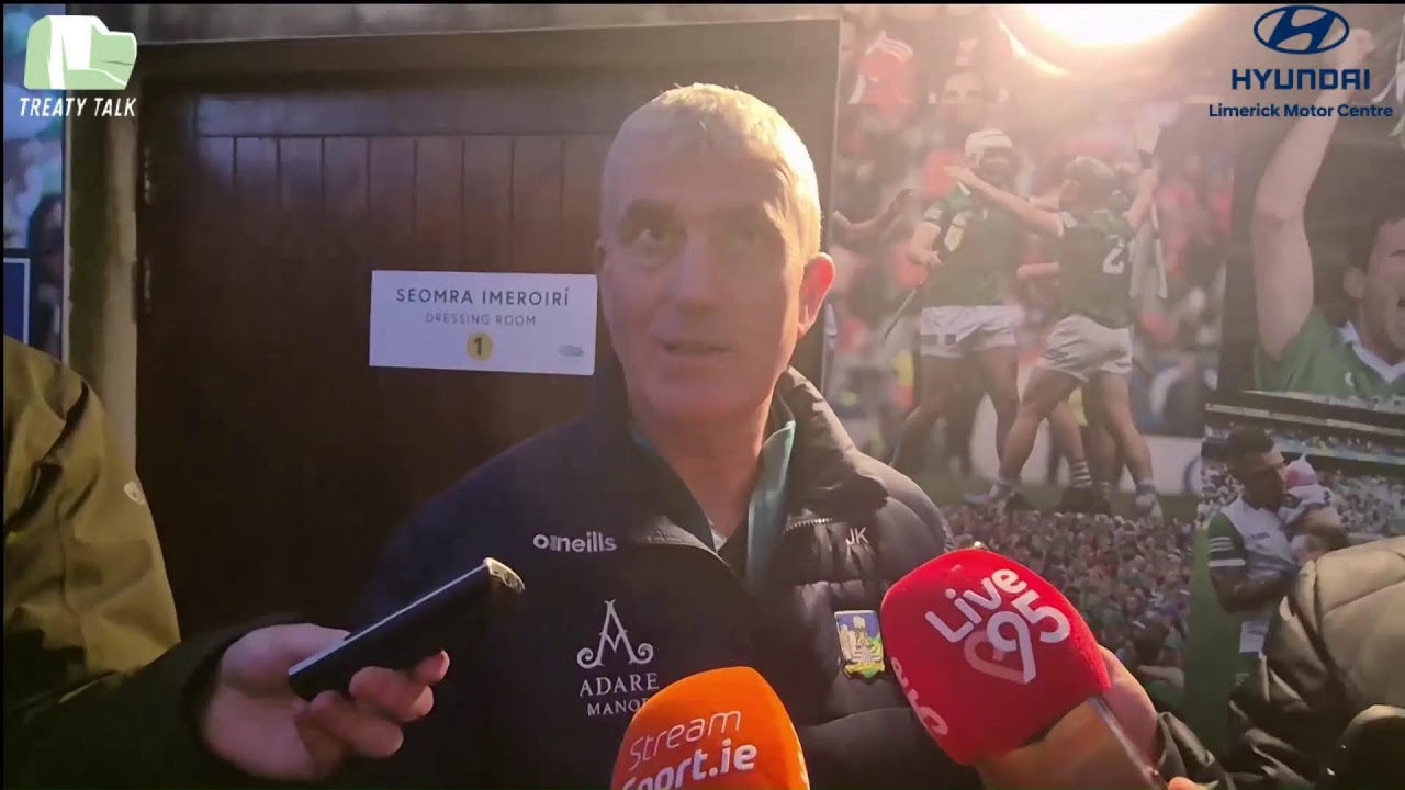 WATCH: John Kiely was pleased with many aspects of Limerick's performance against Kilkenny  #SportLK
