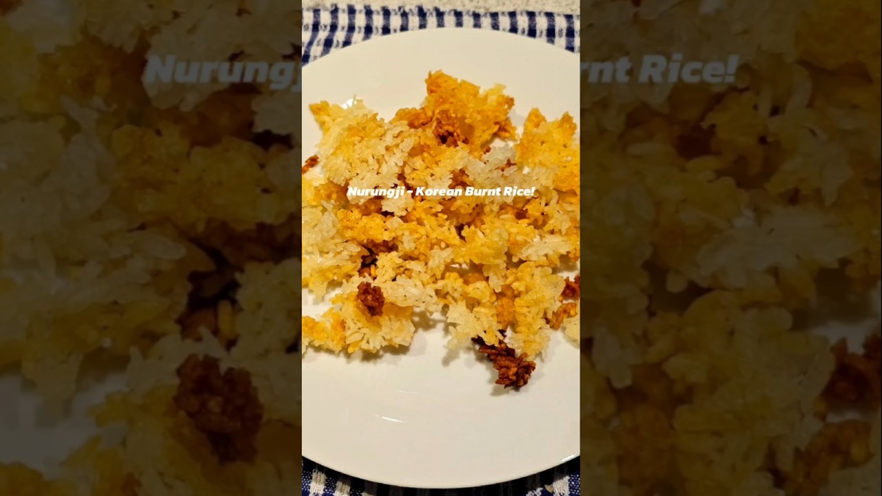 Don’t Settle for Soft Rice – Learn How to Make Crispy Nurungji! 