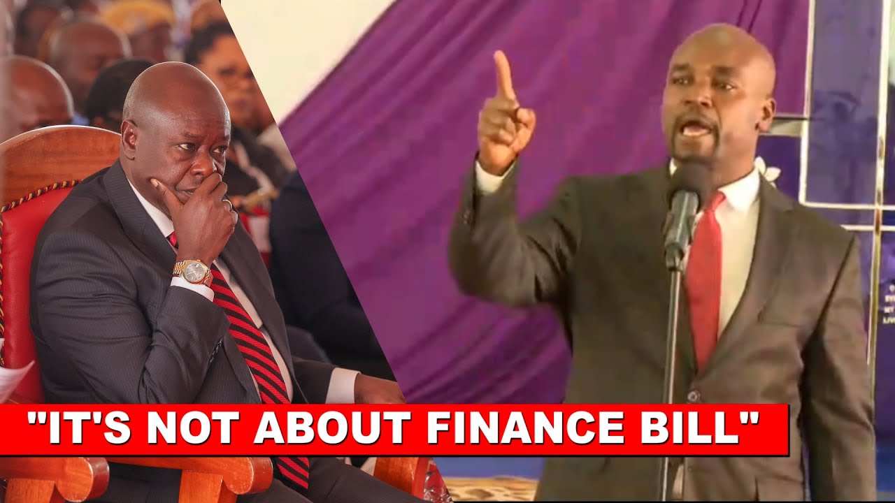 DRAMA!! Listen to what Bomet Governor told DP Gachagua face to face today in Bomet after Maandamano!